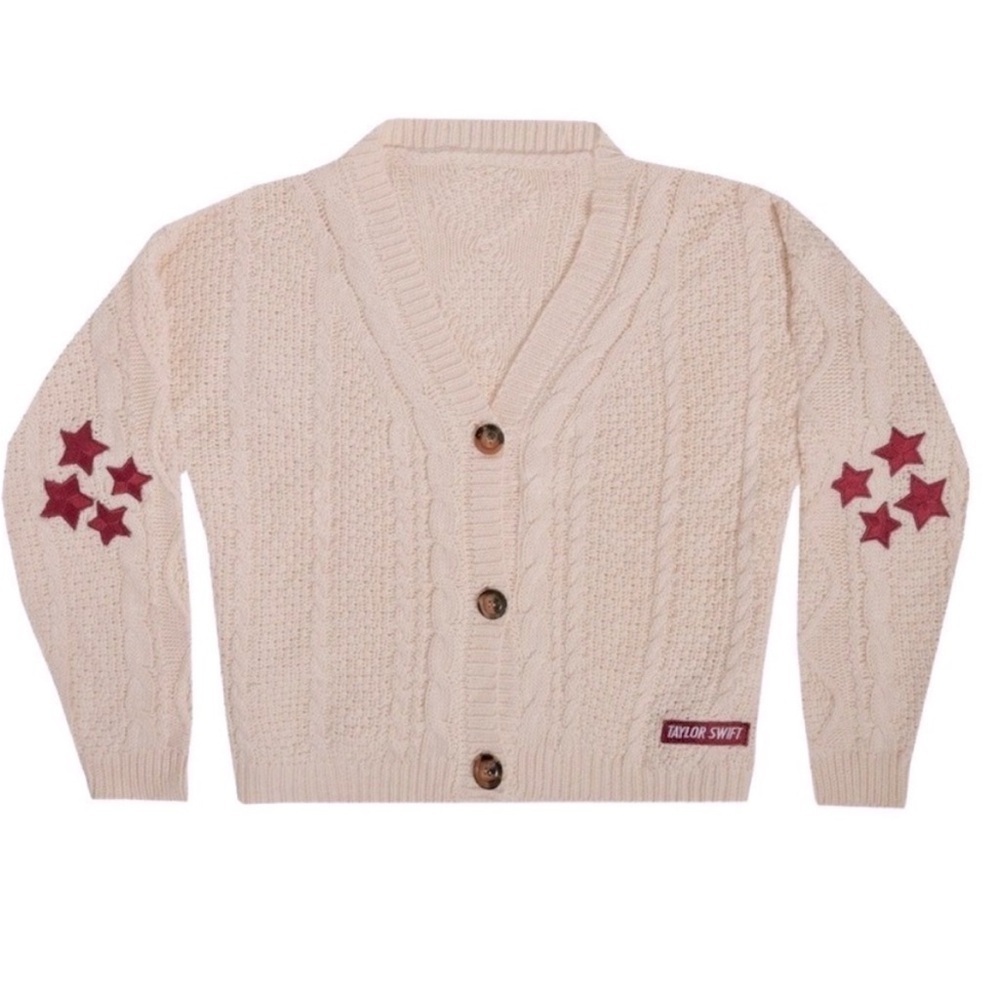 Taylor Swift Red Cardigan Taylor’s Version Album Cardigan Sweater Size XS / S